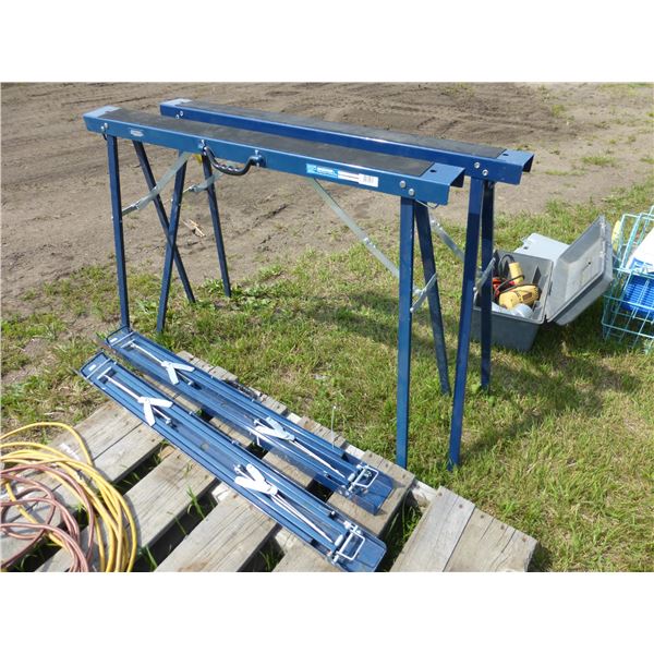 4- Folding Saw Horses