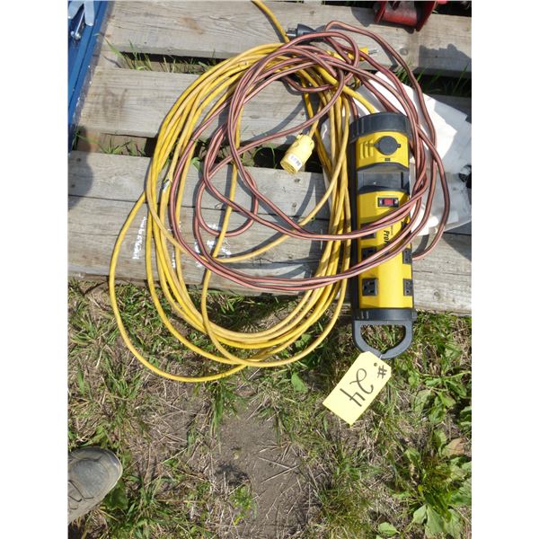 2- Cords and Power Bar