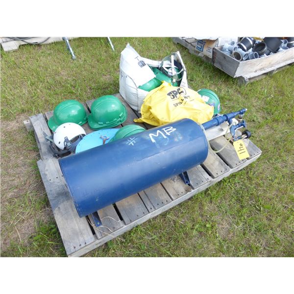 Pressure Tank, Spill Kit, 10- Hard Hats