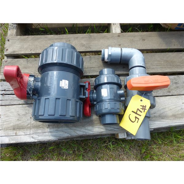 3- Plastic Valves