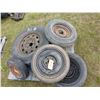 Image 1 : 5- Tires (One is size - 245x17)