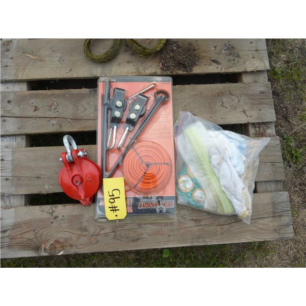 Pulley and Tree Stand