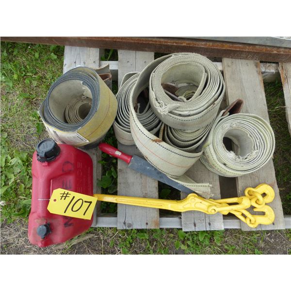 Straps and Jerry Can