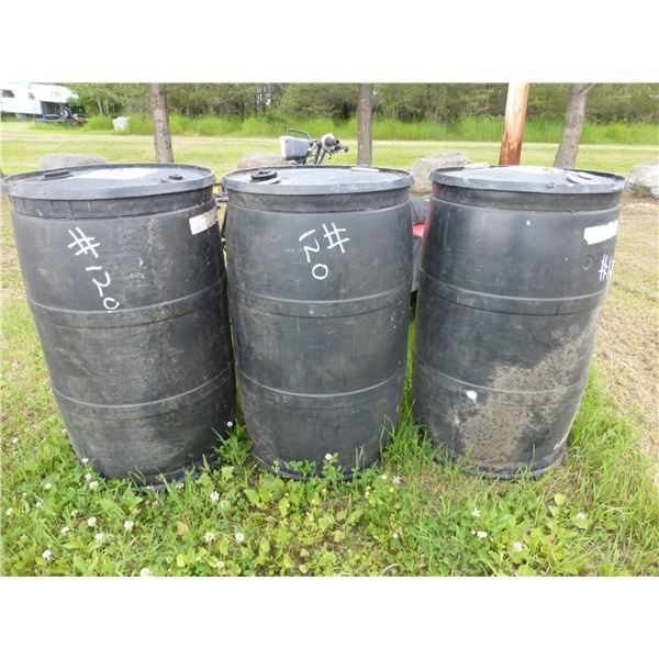 3- Black Barrels (Selling All Together)