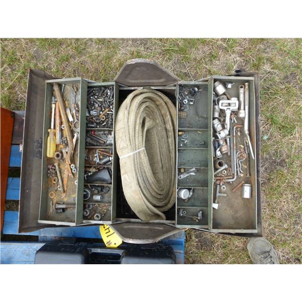 Tool Box and Tow Strap