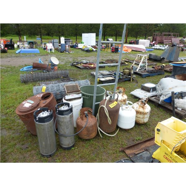 Steel Ladder, Pro. Tank and Air Tank