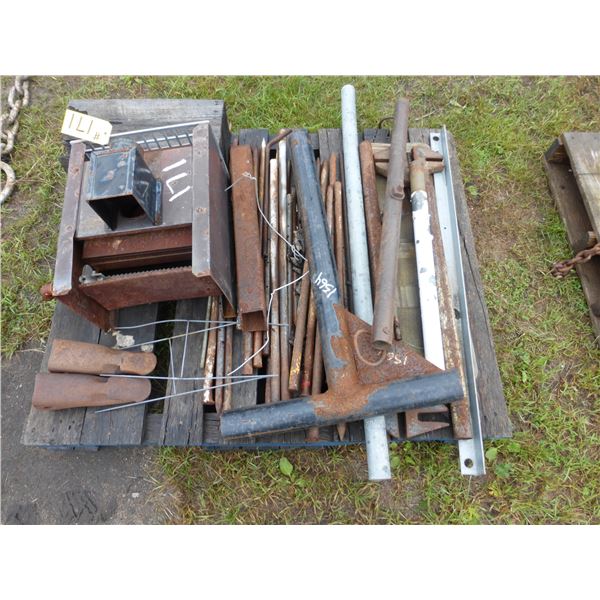 Gas Heater and Steel Pegs