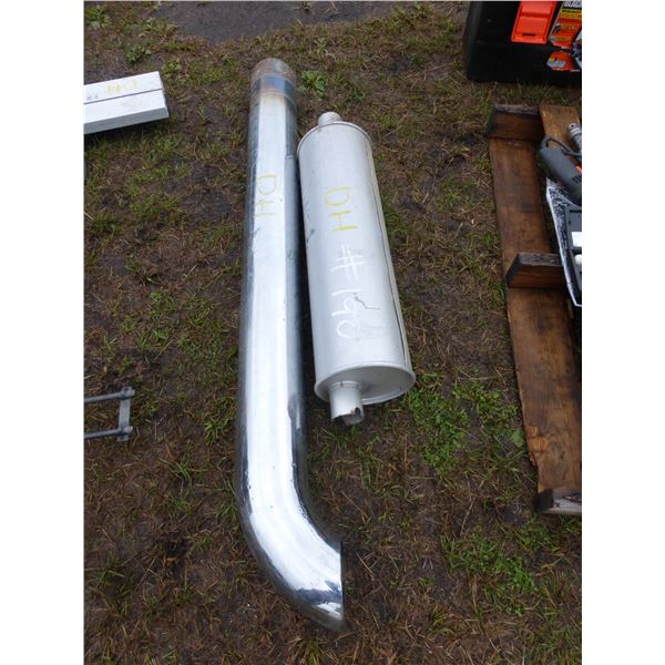 Muffler and Chrome Ext.