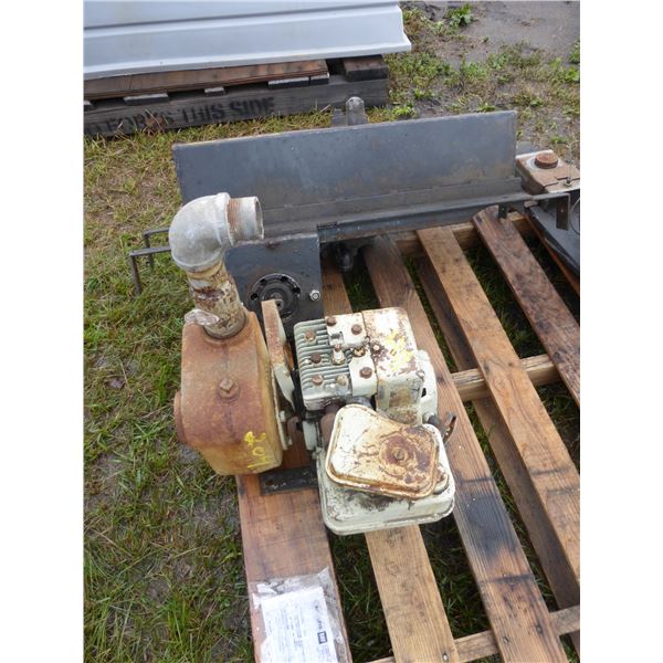 Gas Motor c/w Pump, Hyd. Tank and Pump