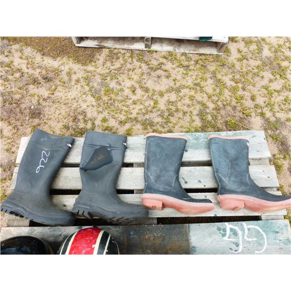 2- Rub Boots, Size 11
