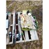 Image 1 : 4- Fishing Rods, Net and 2- Boxes of Tackle