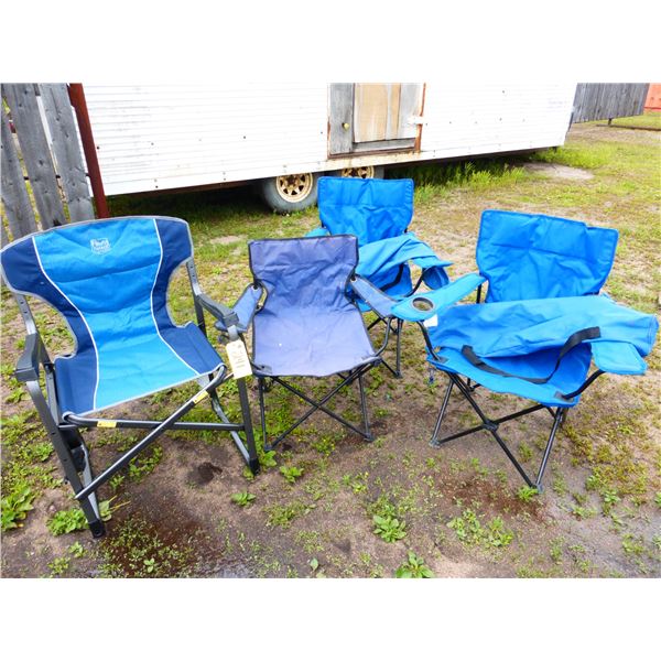 4- Folding Chairs