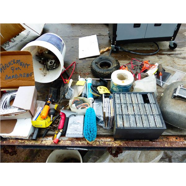 Tester, CDs, Screws, New Brake Control, Tape and Misc.