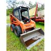 Image 1 : Thomas 233 Skid Steer, Kubota Diesel, 6' Smooth Bucket, Showing 1658 hrs Runs Well Converted to Hand