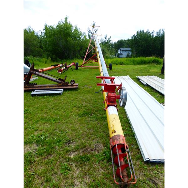 WF Approx. 8" x 61' Grain Auger, Tube Rotten (Parts Only)