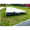 Image 3 : 7- Grey Sheet Metal, Approx. 19', 3- Galvanized Sheets, Approx. 20'