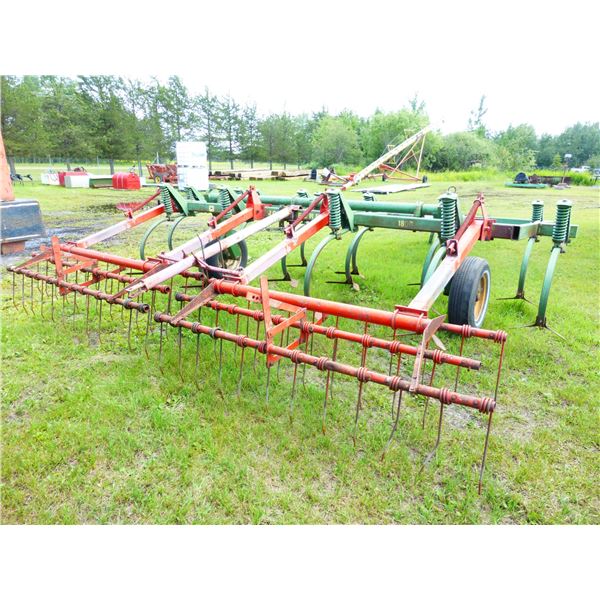 JD 1600 Vibra Chisel c/w 3 Bar Tines, SN.007863