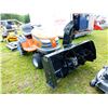 Image 2 : Husqvana 2554 Garden Tractor c/w 54" Mower Deck and 48" Snowblade, 170 hrs, SN.060909A002853