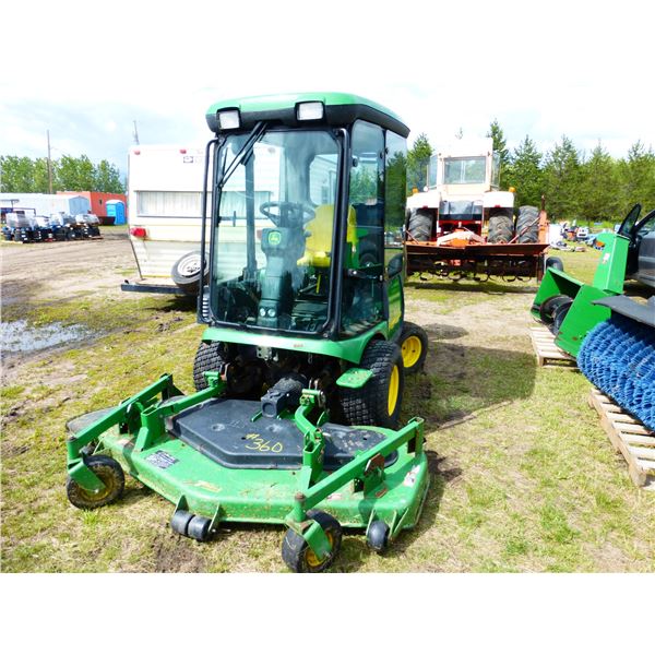 2007 JD 1545 Diesel Front Mount Mower 4x4 HD, 72" Deck, 1588 hrs, SN.TC1545X050143