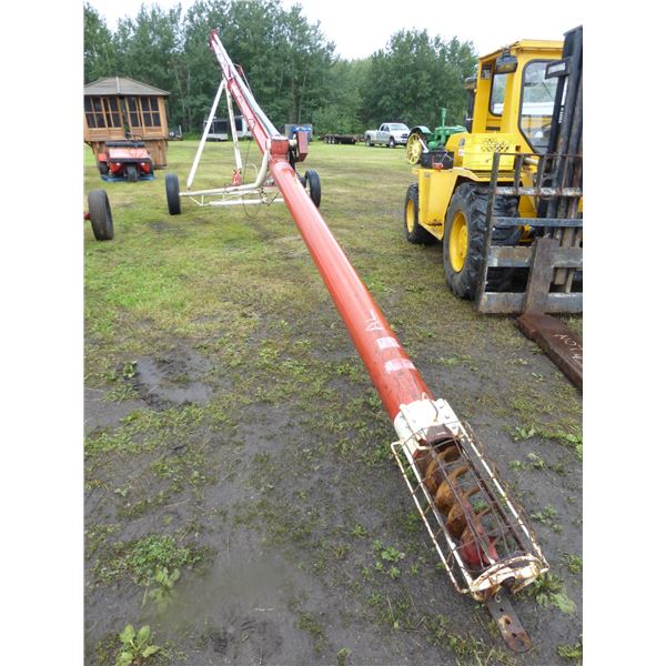 Farm King Auger, 8" x 51', PTO (Very Good Auger, PH Art 780-975-2745)