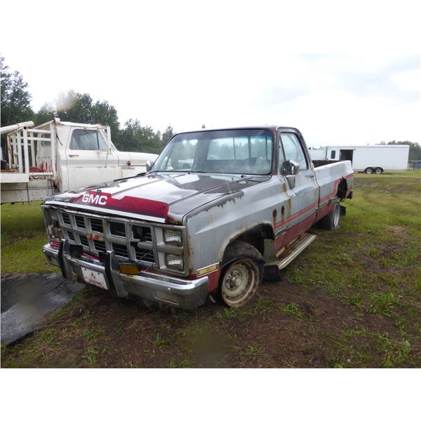 Gm., Reg. Cab, Diesel, Auto (Sold For Parts)