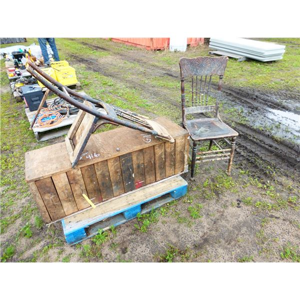 Antique Chairs and Chest of Drawers