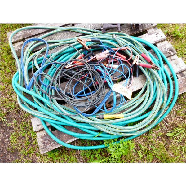 Booster Cables, Garden Hose