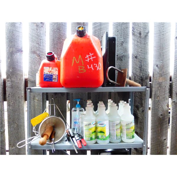 2- Jerry Cans, Hand Sanitizer