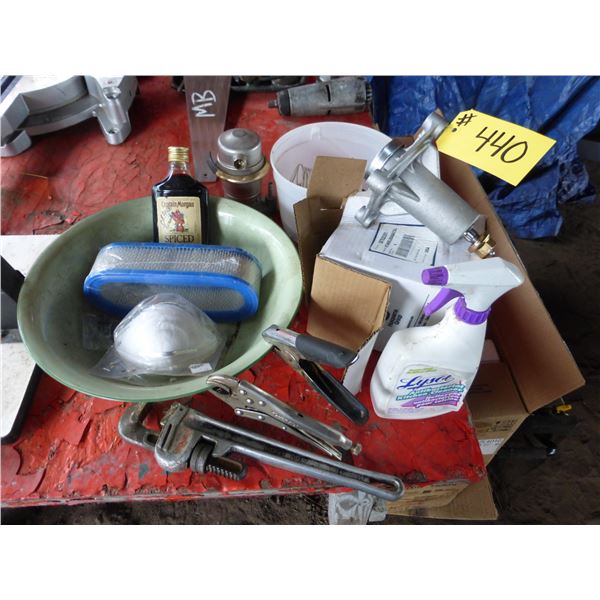 Clamps, Basin and Parts