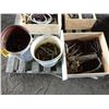 Image 1 : 2- Pails, Bolts and Box of Bolts