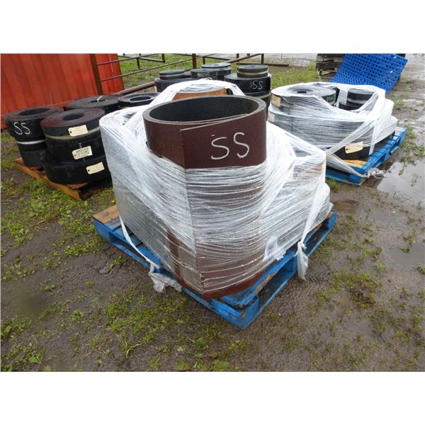 Pallet of Rubber Belts