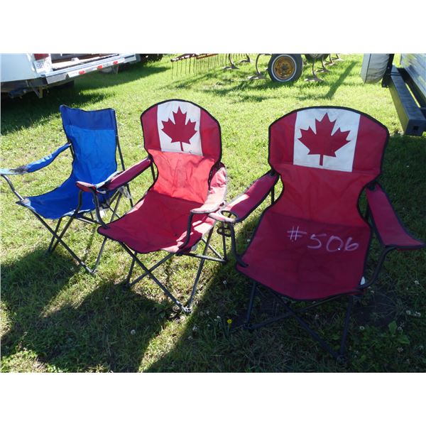 3- Lawn Chairs