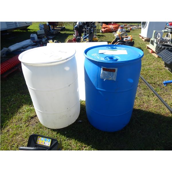 2- Rain Barrels