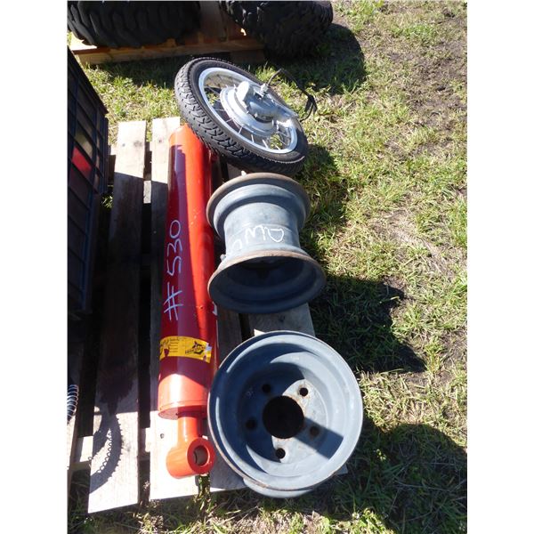 2" Ram, Small Rim, Motorized Rear Bike Wheel