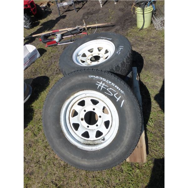 235/75/15 Trailer Tires and Rims