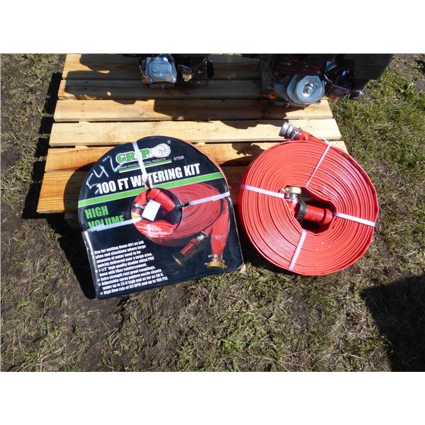 2- 100" Fire Hose (Brand New)