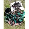 Image 1 : Bridles, Horse Blankets and Feeder Bucket
