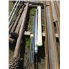 Image 1 : Flat Bar c/w 3- Solid Shafts, Black