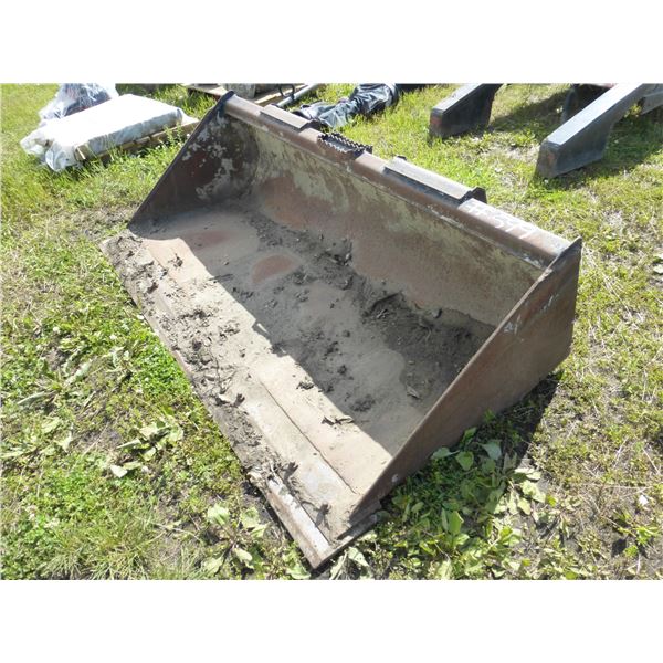 72" Smooth Bucket- NOTE: Has Been Welded