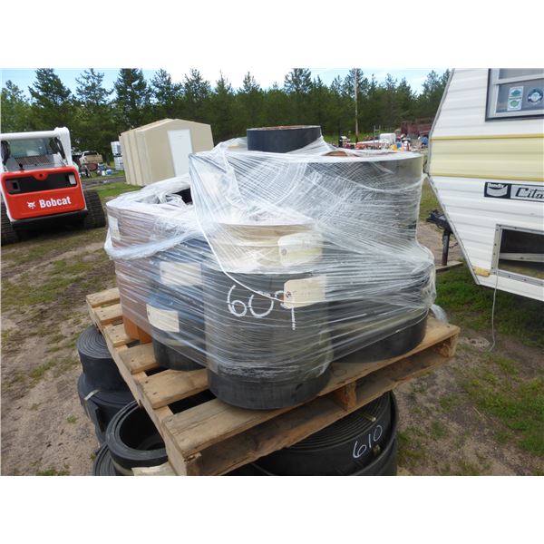 Pallet of Rubber Belts