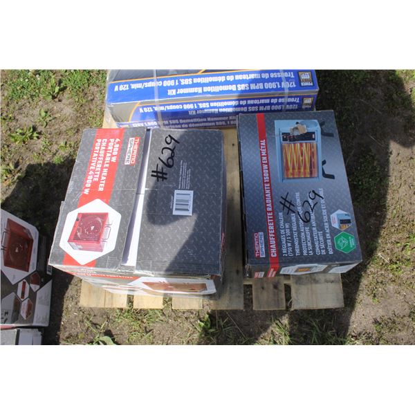 750 Watt and 4800 Watt Heaters