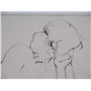 Image 2 : Sketch of a Woman 'Figure Study' Signed Chuck Davis '03 Framed 31"x25"