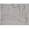 Image 3 : Sketch of a Woman 'Figure Study' Signed Chuck Davis '03 Framed 31"x25"