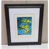Image 1 : Bird of Paradise Hawaii Artwork, Framed & Matted 19"x23"