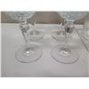 Image 2 : Qty 4 Stemmed Wine Glasses, 4 Cut Glass Wine Glasses & 4 Hi-Ball Glasses
