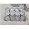 Image 2 : Simple Dining China Set for 12: Plates, Salad Dishes, Mugs & Saucers & Bowls