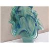 Image 3 : Murano Glass (Italy) Sculptural Blown Glass  w/ Scalloped Edges