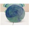 Image 7 : Murano Glass (Italy) Sculptural Blown Glass  w/ Scalloped Edges