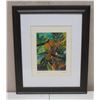 Image 1 : Bread Fruits - Ulu Hawaii Artwork Wood Framed & Matted 19"x23"