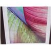 Image 2 : Abstract Artwork Numbered 267/450 Signed Joy Doherty in Wood Frame 23"x23"